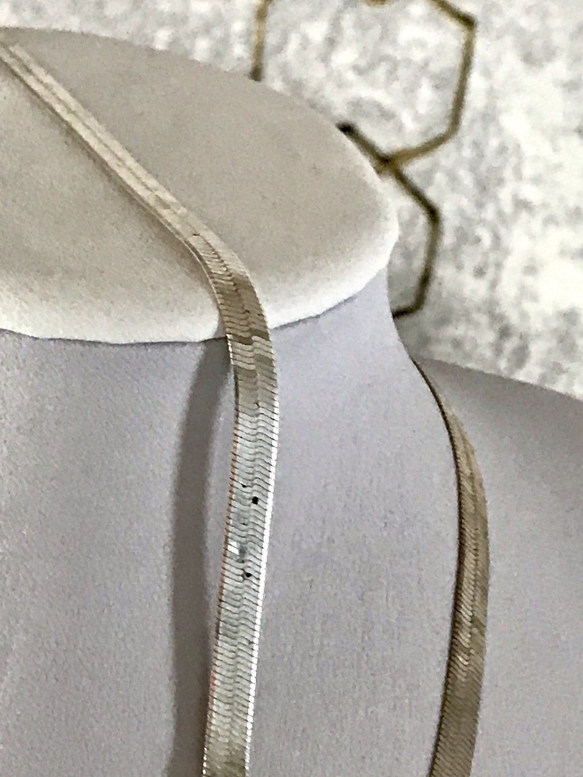 Vintage Modern 925 Silber Schmuck Set Collier Halskette & Armband Zeitlos