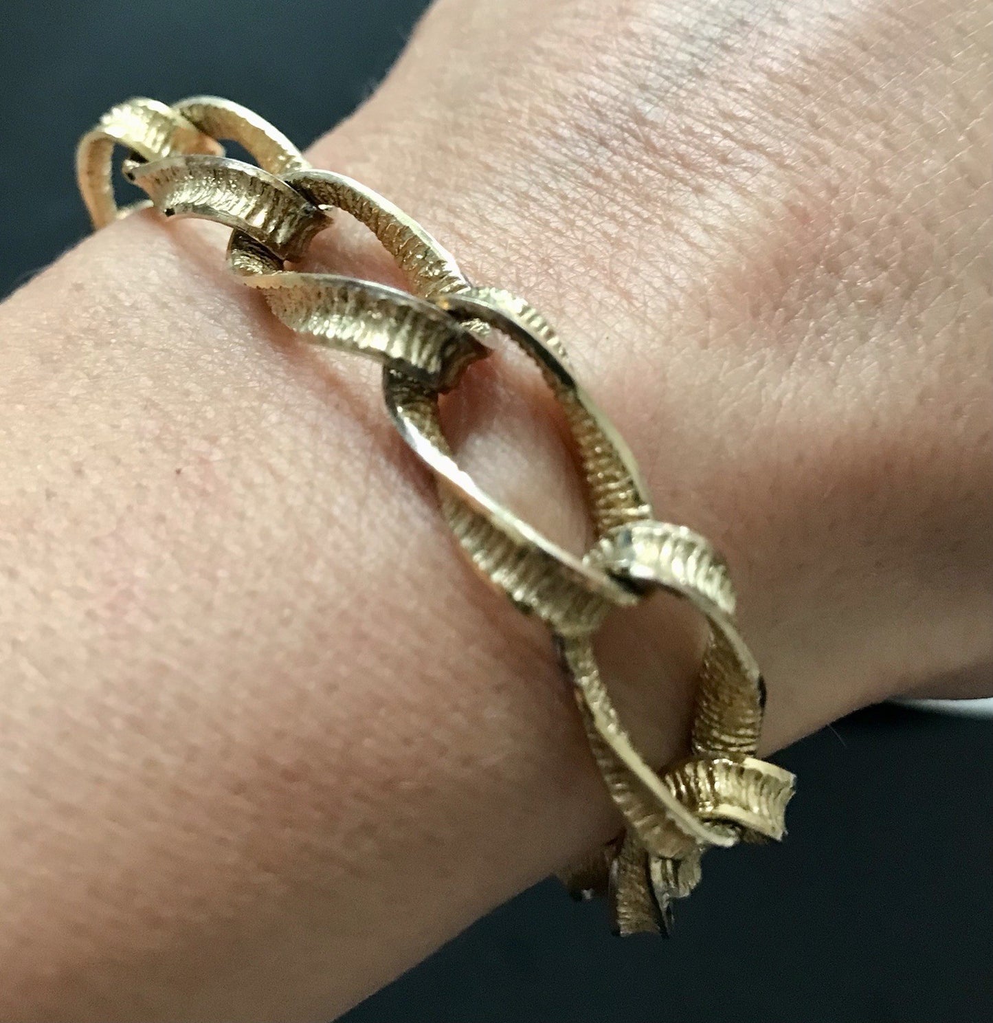 Vintage Armband vergoldet Amerik. Doublè Andreas Daub SCHÖN!