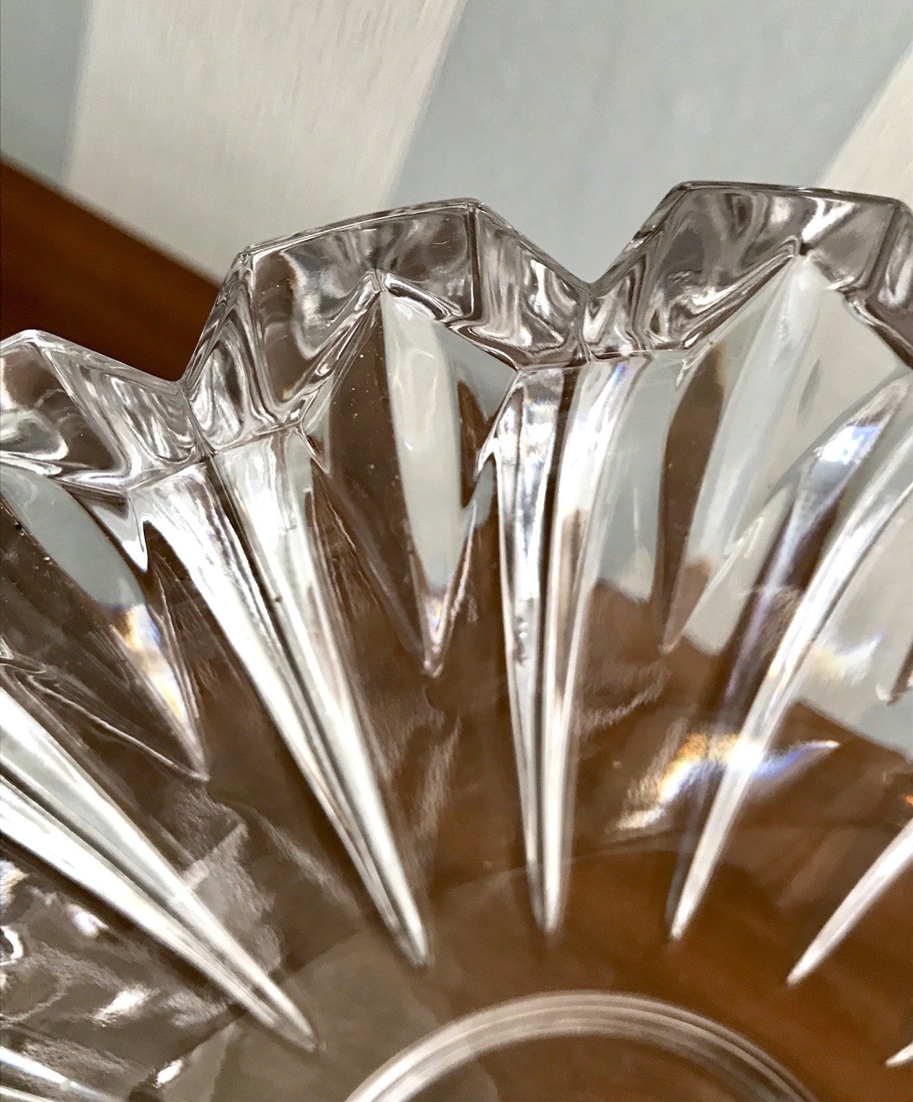 Villeroy&Boch Edel Vintage Designer Glas Schale signiert Kristallglas