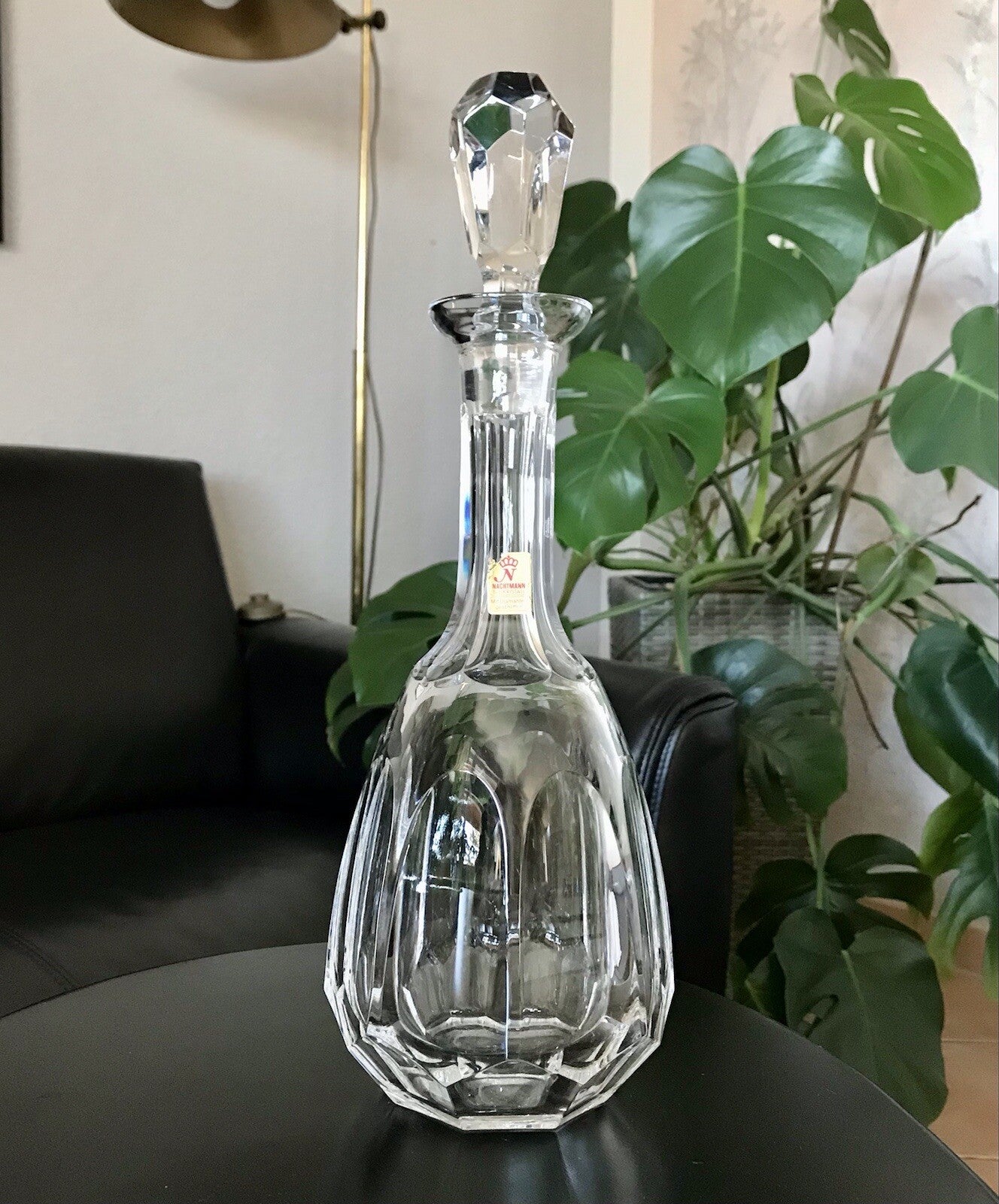 Vintage Nachtmann Antika Kristallglas Bleikristall Karaffe Dekanter EDEL