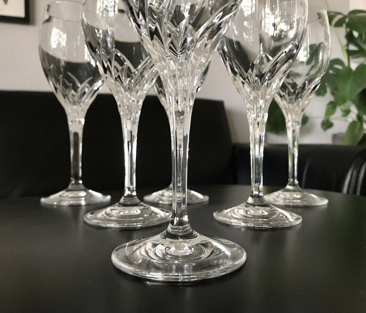 EDEL 6 Weingläser Gläser  Kristallglas Nachtmann Yvonne Bleikristall