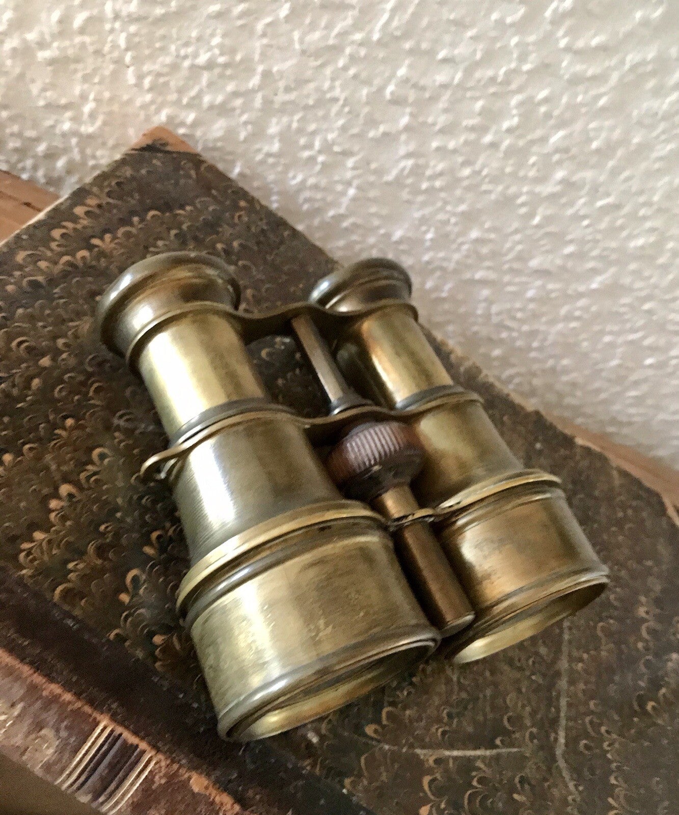 Antik Fernglas Opernglas Messing