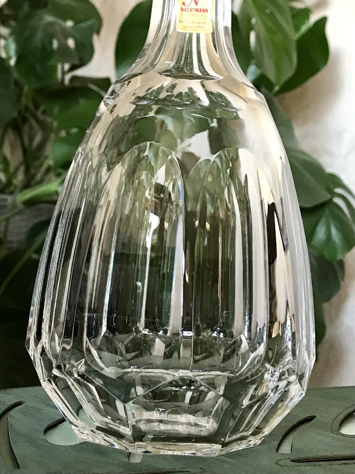 Vintage Nachtmann Antika Kristallglas Bleikristall Karaffe Dekanter EDEL