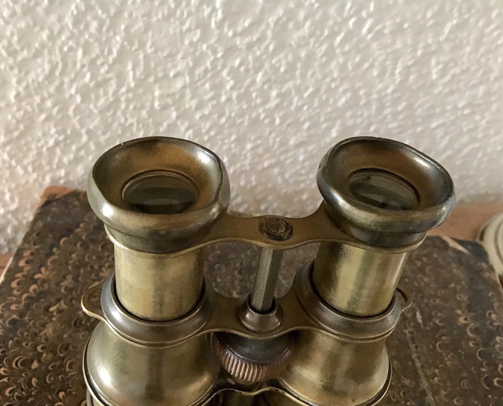 Antik Fernglas Opernglas Messing