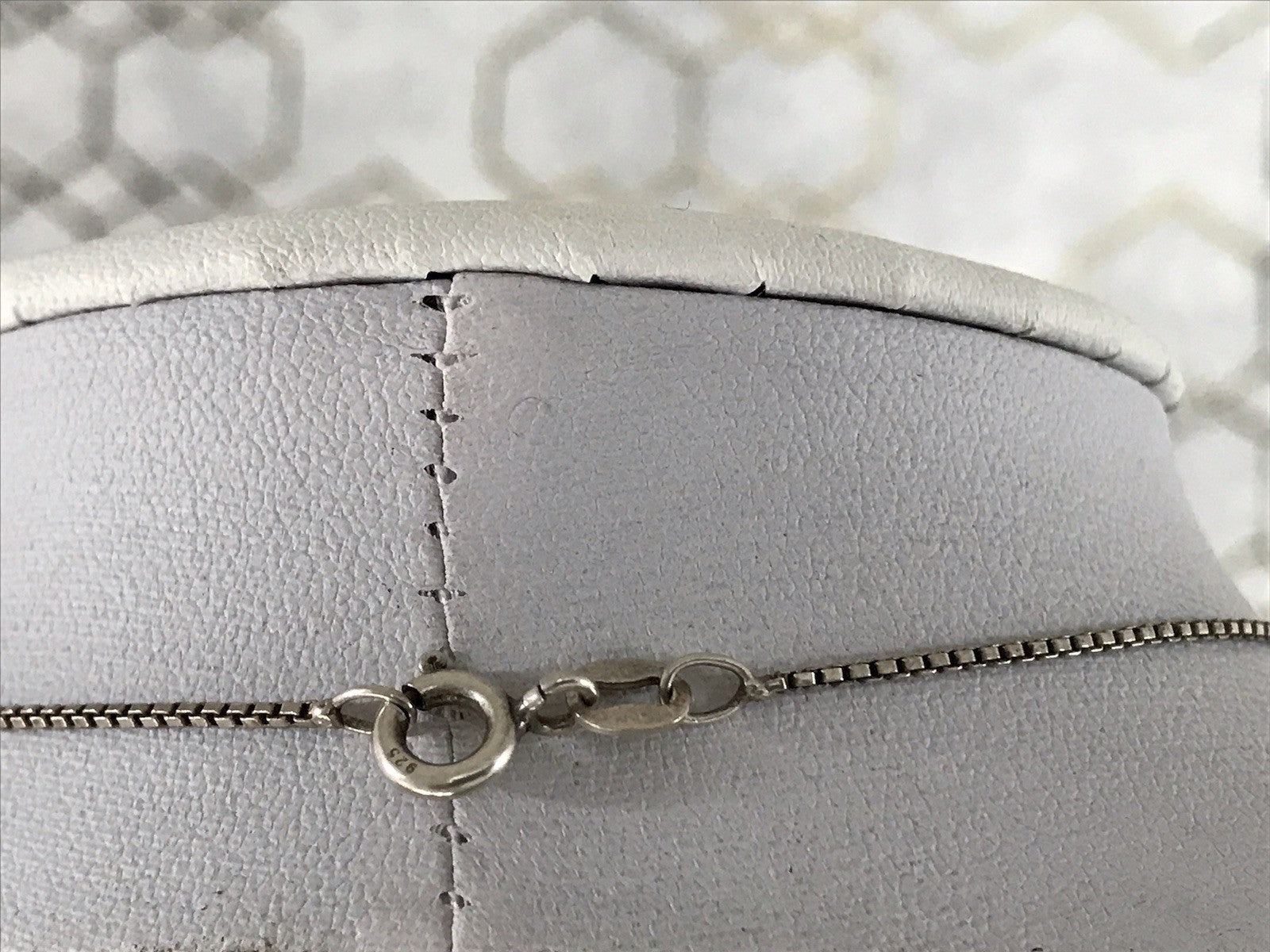 Antik Jugendstil Art Déco 925 Silber Collier Halskette Karneol Granulierungen