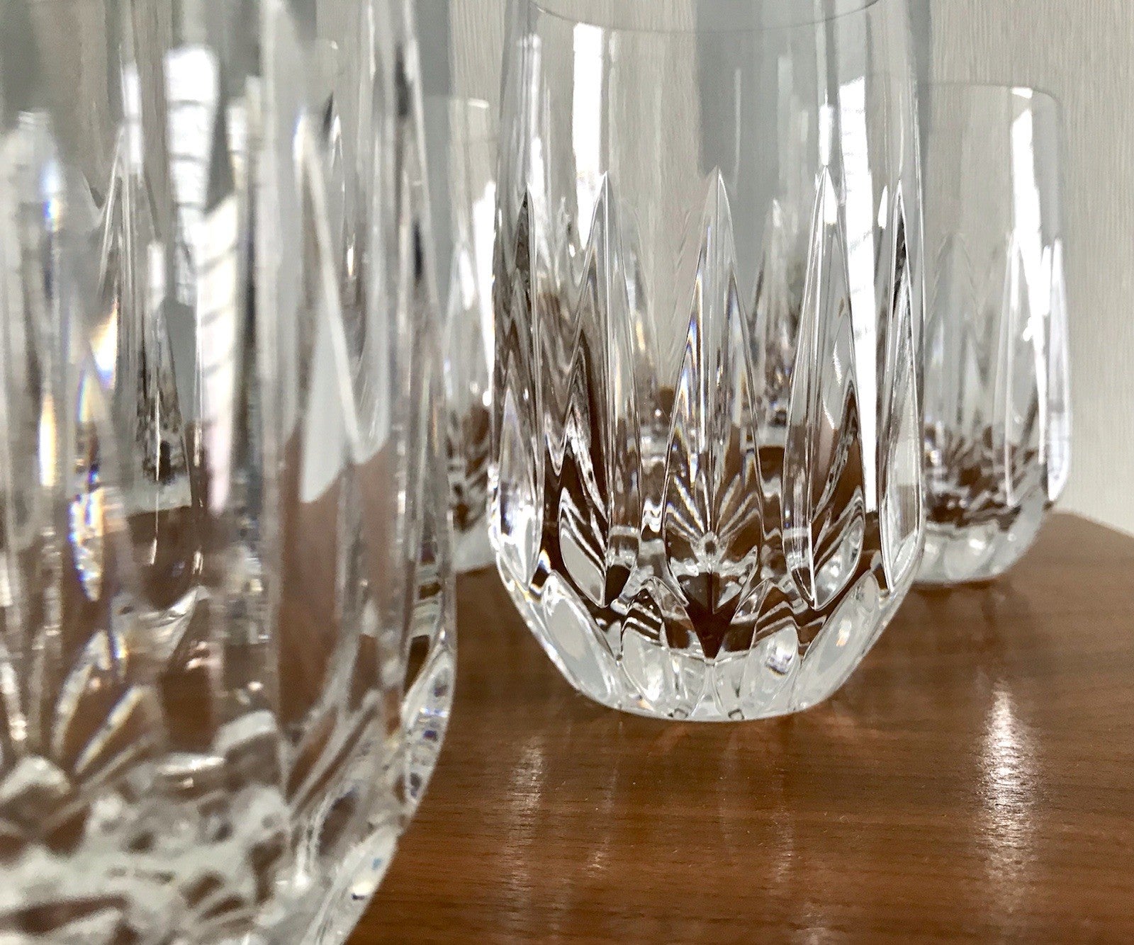 Vintage 3 edel Wassergläser Gläser Kristallglas geschliffen schön Nachtmann