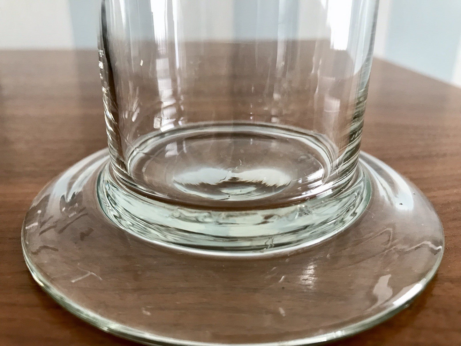 Antik seltene Art Déco Glasdose Deckeldose Dose Gefäß Glas
