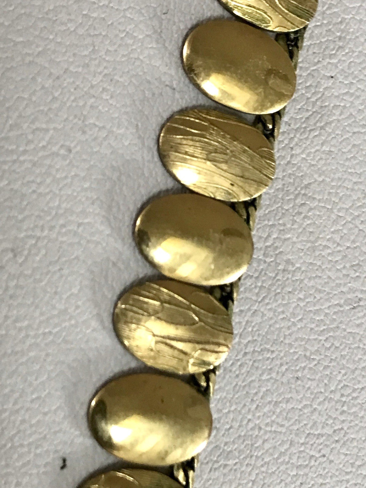 Vintage 60er Collier Halskette Amerik. Doublè gold SCHÖN