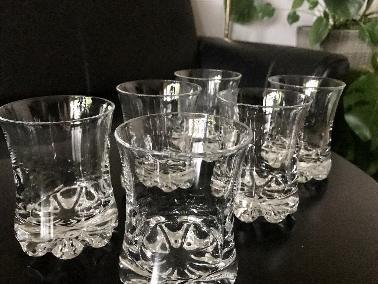 Vintage 6 Luigi Bormioli Light&Music Wasser Whisky? Gläser Kristallglas Glas