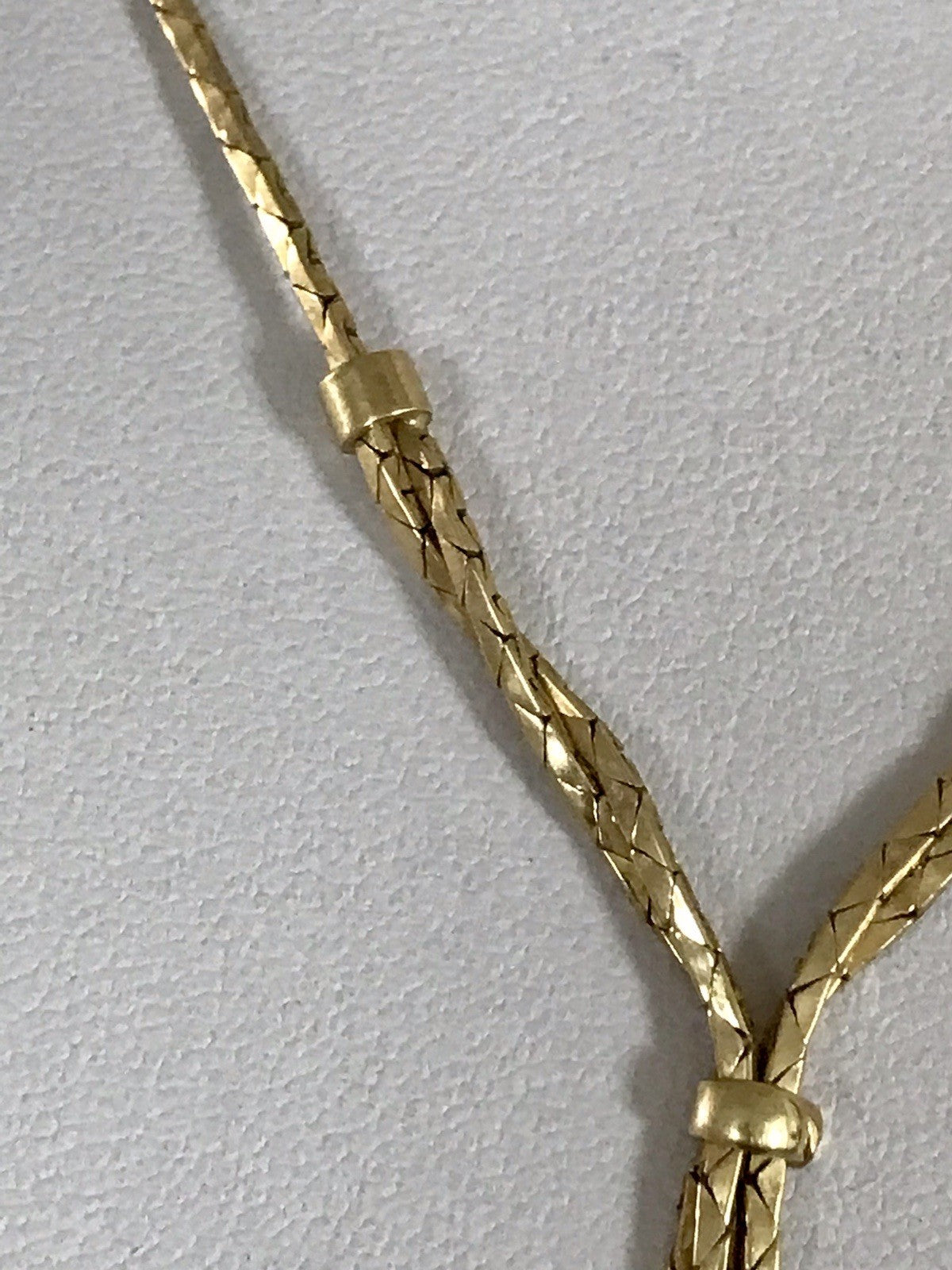 Vintage 60er Collier Halskette Amerik. Doublè gold SCHÖN Kette Damen