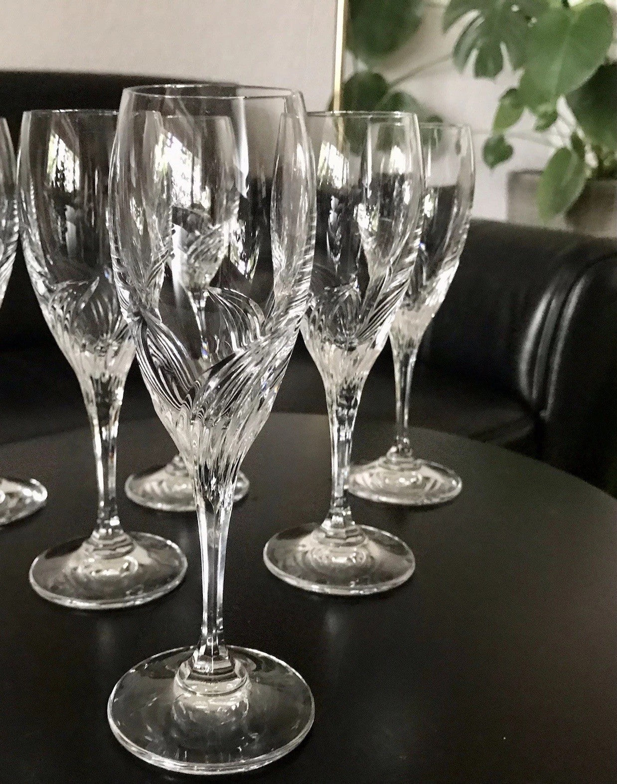 EDEL 5 Cherrygläser Gläser  Kristallglas Nachtmann Yvonne Bleikristall