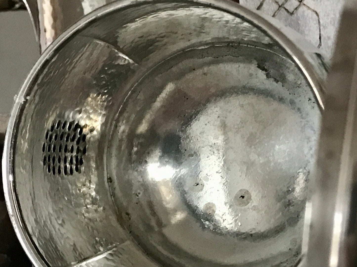 Antik WMF Jugendstil Kaffee Kernstück Zuckerdose Rahmgießer 2 Kanne Hammerschlag