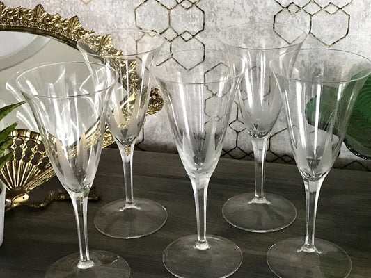 Antik Art Déco 5x Champagnerflöten Gläser Zeus Otto Rakel 40er Jahre Weisswasser