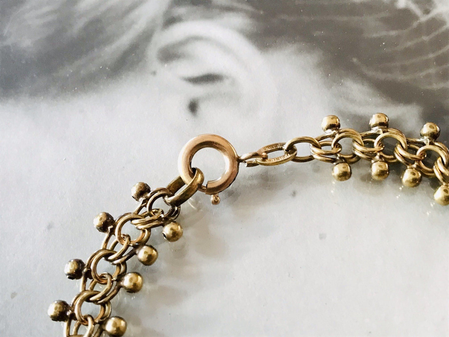 Vintage Armband vergoldet Amerik. Doublè  SCHÖN! FBM