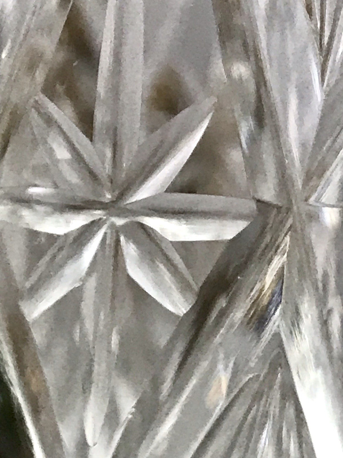 Antik Adenken Glas Pokalglas Kelch Pokalkelch Luftblasen Monogramm Jugendstil
