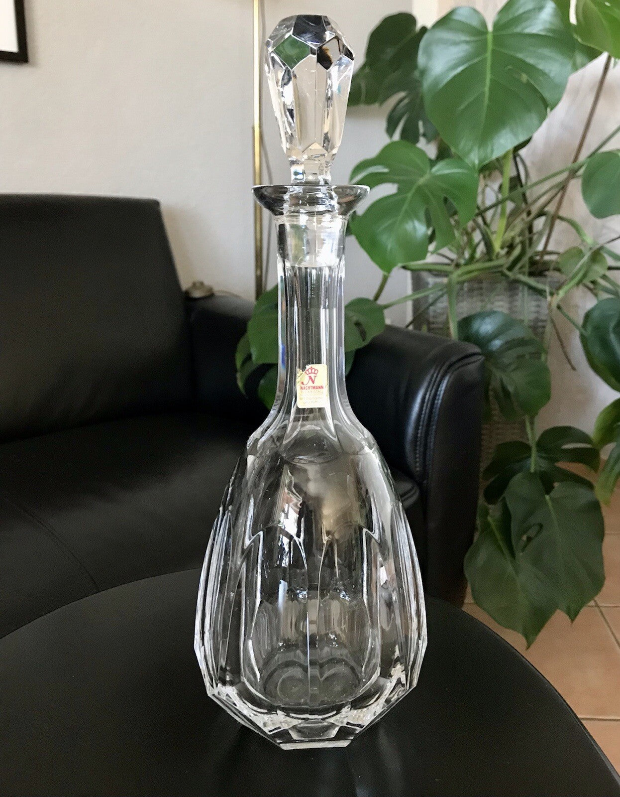 Vintage Nachtmann Antika Kristallglas Bleikristall Karaffe Dekanter EDEL