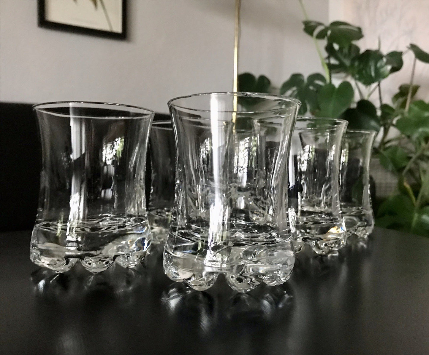 Vintage 6 Luigi Bormioli Light&Music Wasser Whisky? Gläser Kristallglas Glas