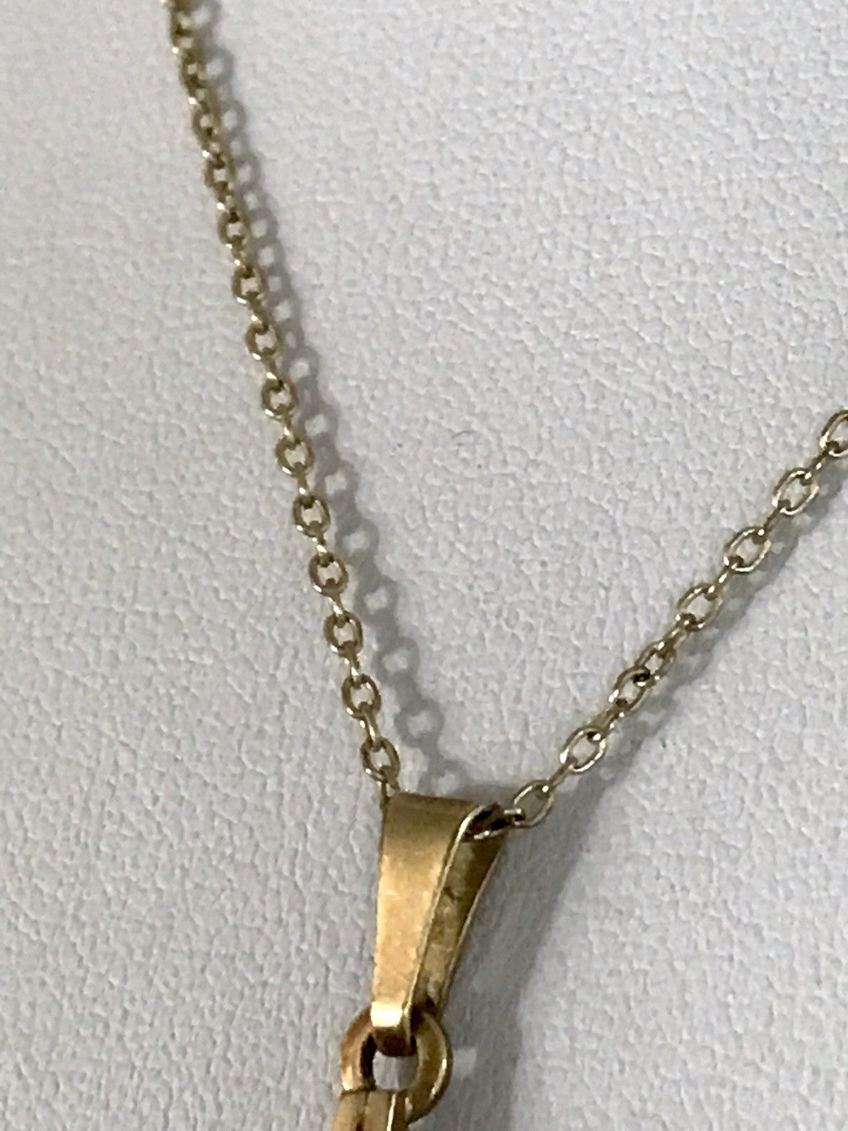 Vintage Halskette mit Änhänger Amerik. Doublè gold Sehr SCHÖN TeKa