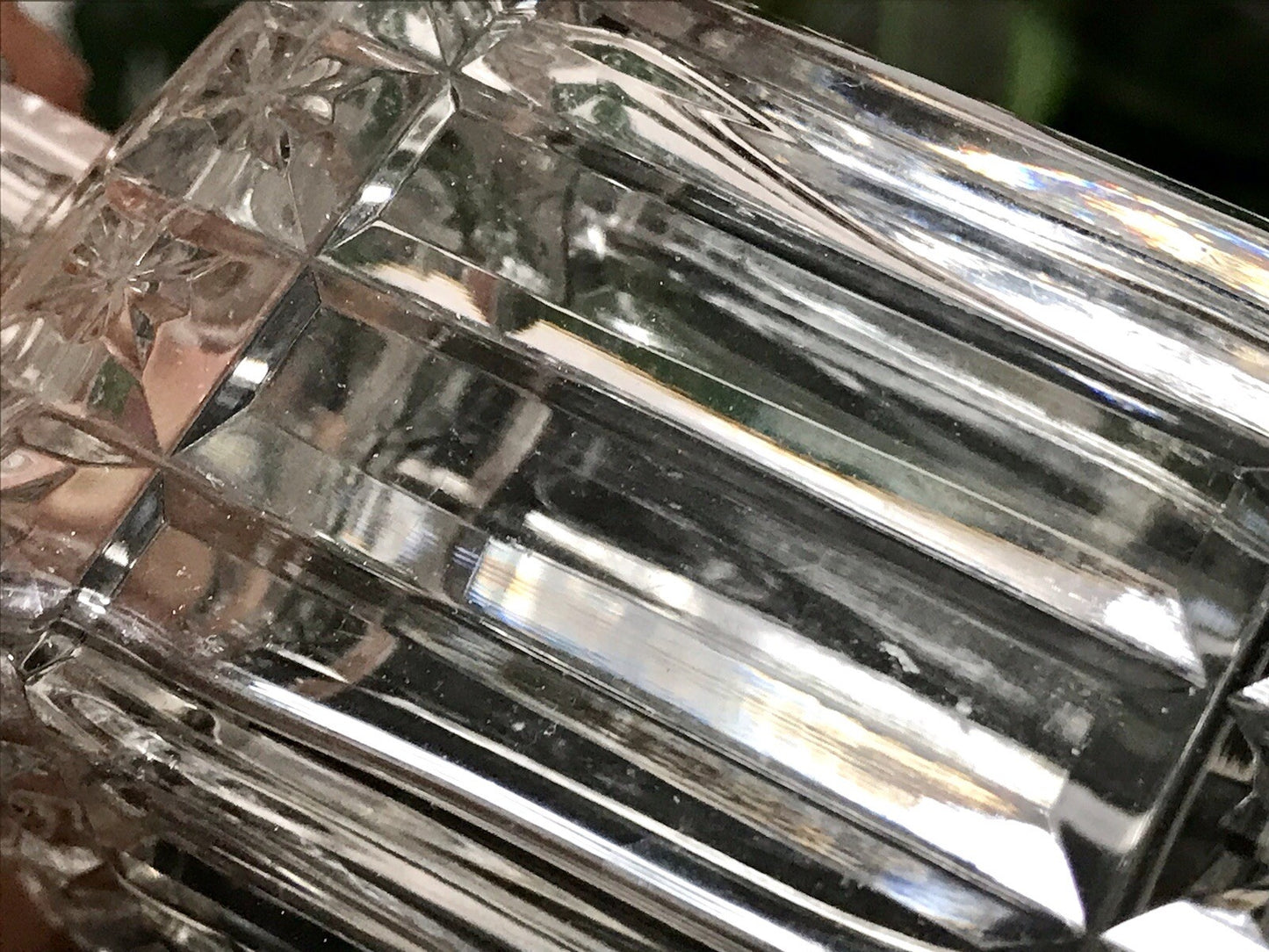 Antik Baccarat? SEHR EDEL 1 Flakon kleine Karaffe Bleikristall Schliff