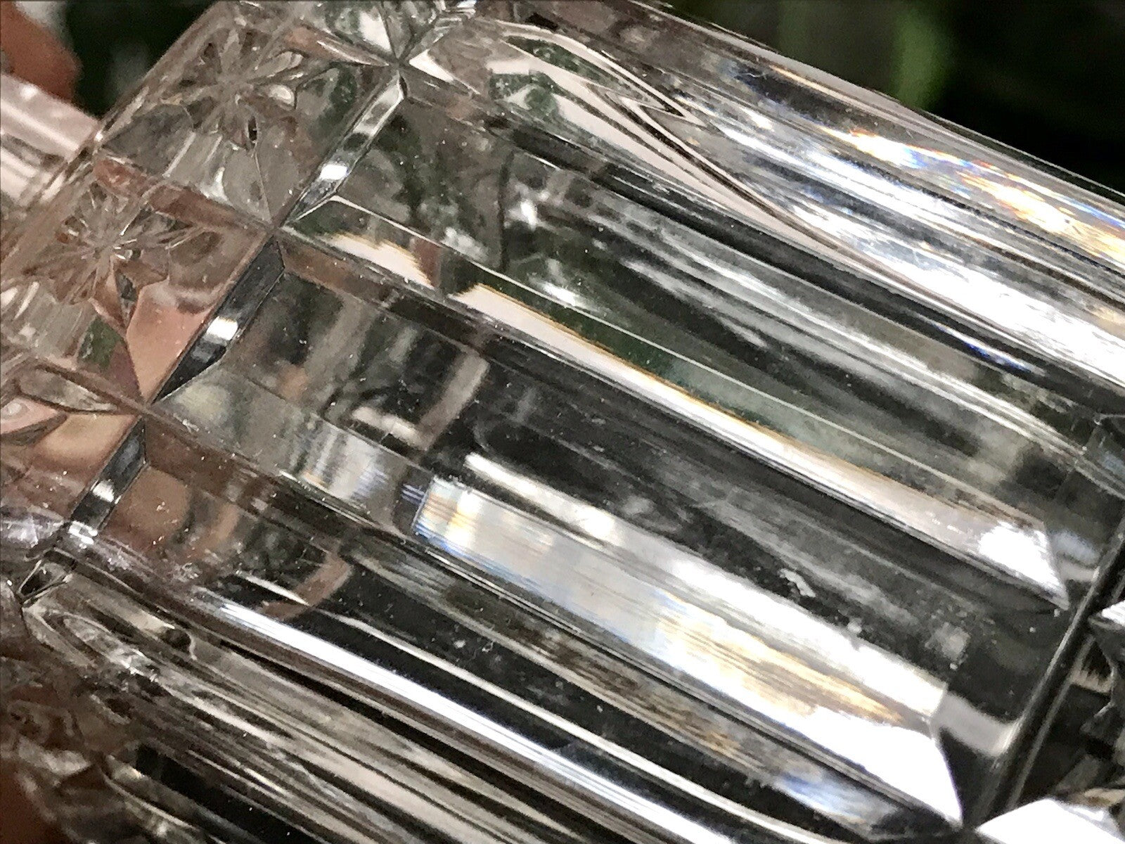 Antik Baccarat? SEHR EDEL 1 Flakon kleine Karaffe Bleikristall Schliff