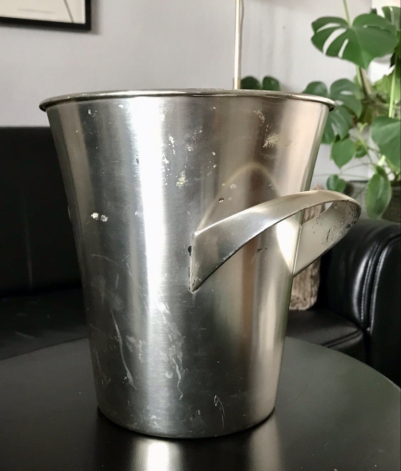 Vintage alt WMF Sekteimer Weinkühler Eiseimer versilbert Wagenfeld Ära