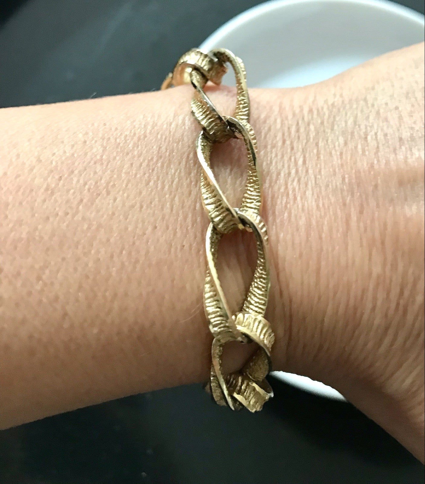 Vintage Armband vergoldet Amerik. Doublè Andreas Daub SCHÖN!