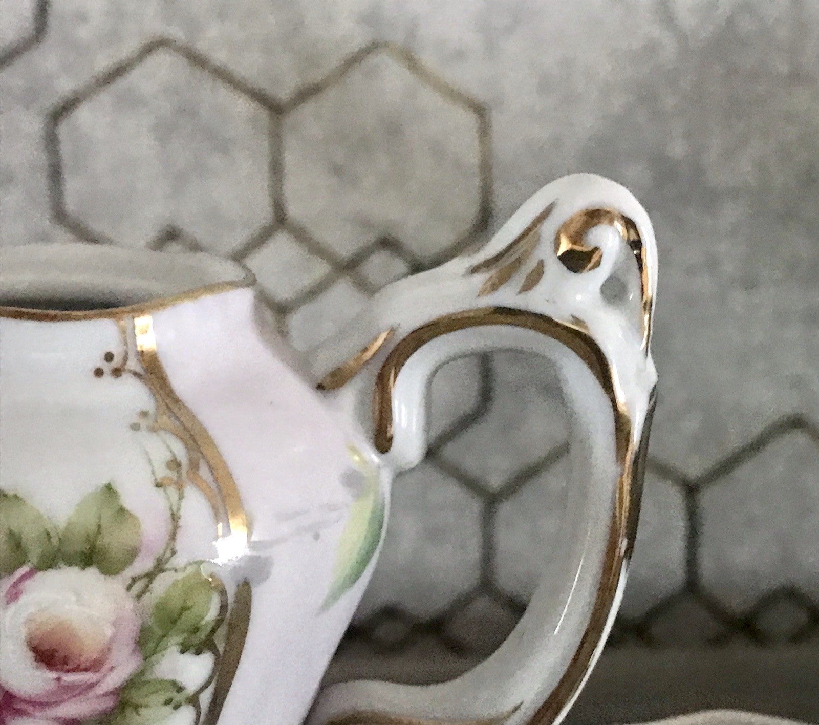 Replik Puppenservice Porzellan Kaffeeservice Geschirr Miniatur MO Othengrafen