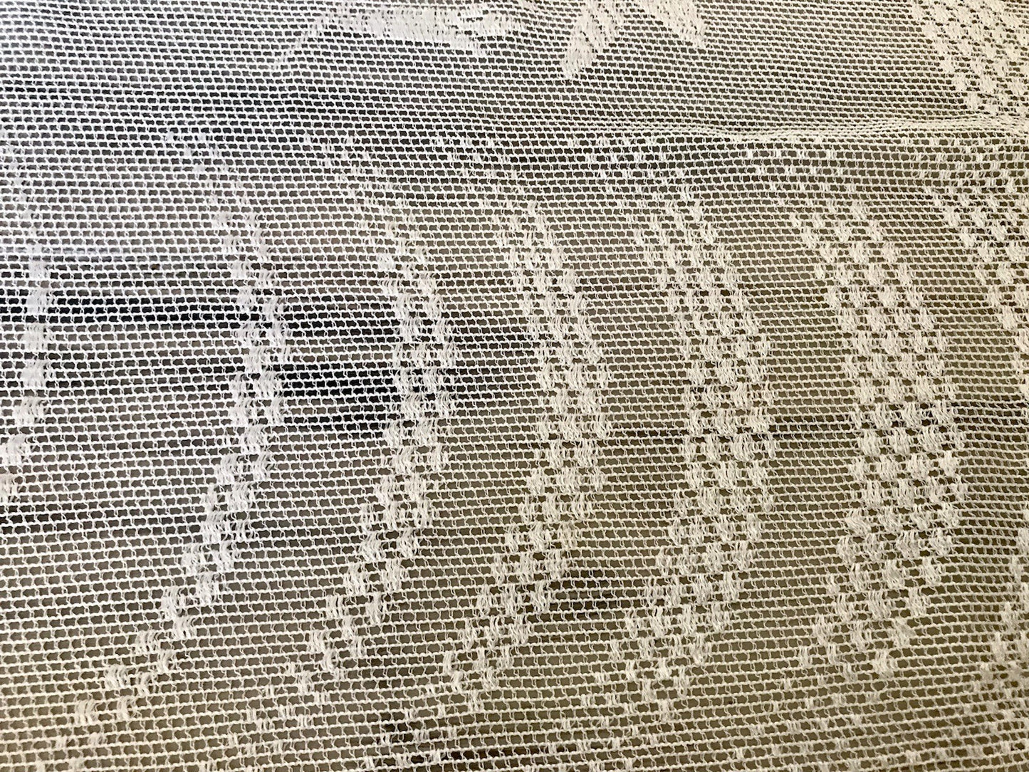 Antik Art Déco Fenster Gardine Vorhang Baumwolle? Filetspitze So Schön! Spitze