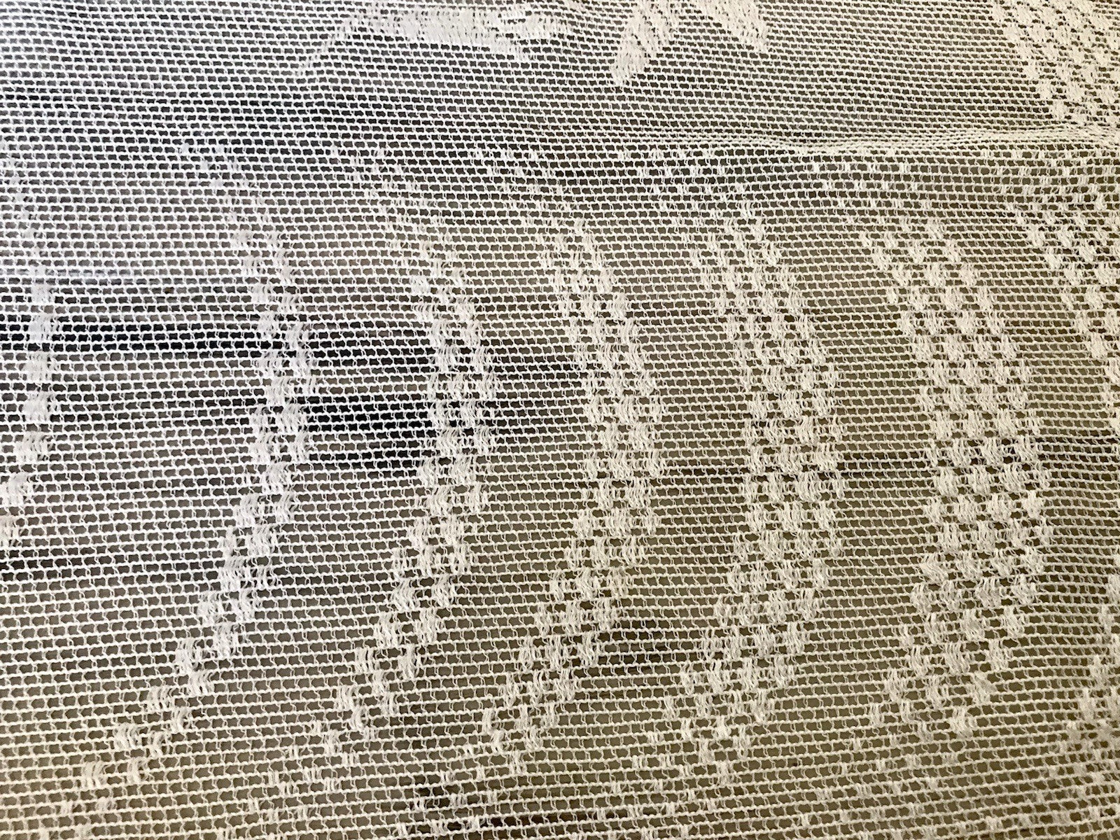 Antik Art Déco Fenster Gardine Vorhang Baumwolle? Filetspitze So Schön! Spitze