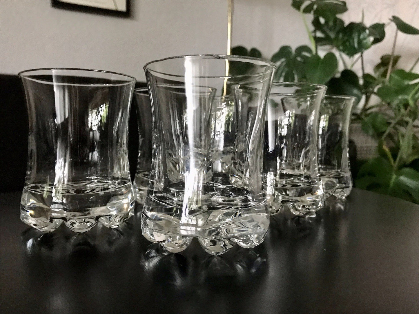 Vintage 6 Luigi Bormioli Light&Music Wasser Whisky? Gläser Kristallglas Glas