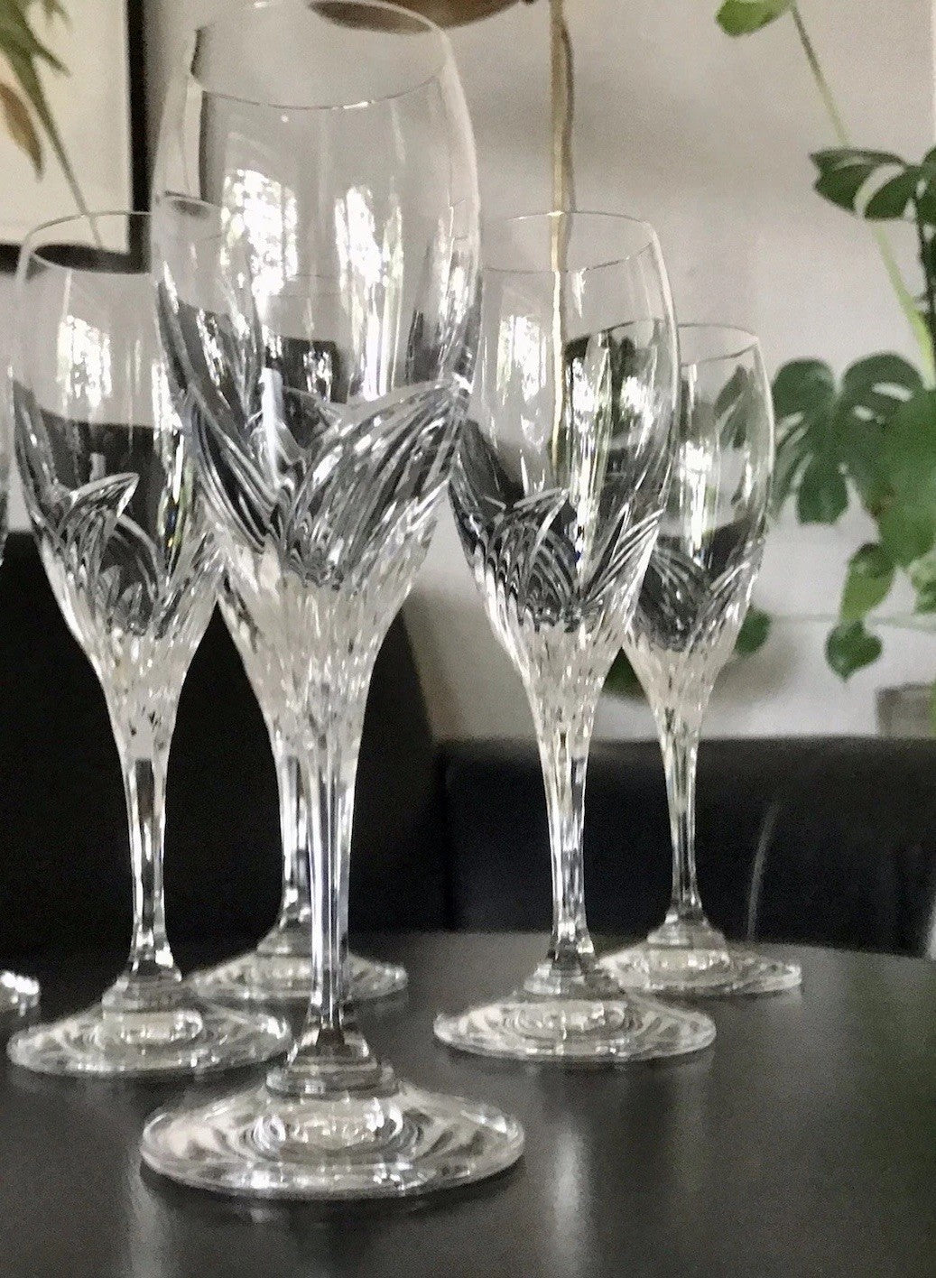 EDEL 5 Cherrygläser Gläser  Kristallglas Nachtmann Yvonne Bleikristall