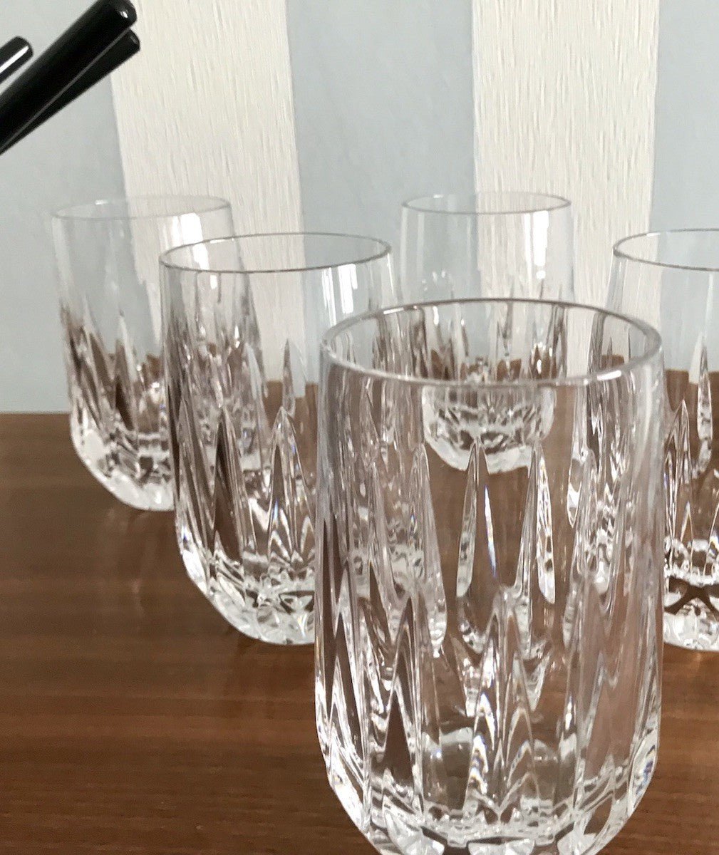 Vintage 3 edel Wassergläser Gläser Kristallglas geschliffen schön Nachtmann