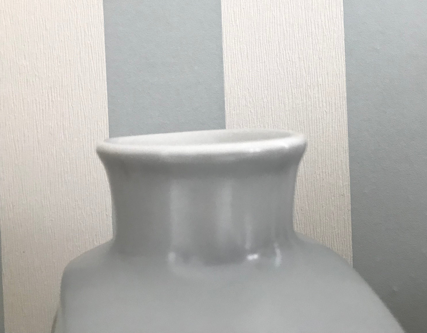 Vintage 60er Porzellan Designer Vase Hutschenreuther Blattdekor RAR groß