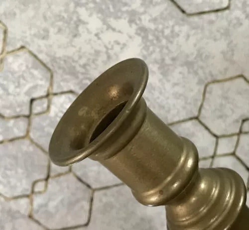 Antik ? alt Vintage 3 Kerzenleuchter Kerzenständer Kerzenhalter Messing massiv
